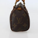LOUIS VUITTON Monogram Mini Speedy Hand Bag M41534 LV Auth 144052-3