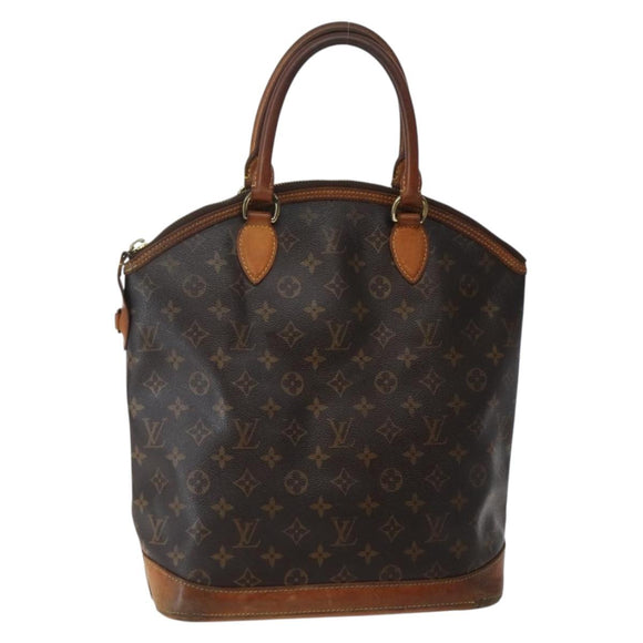 LOUIS VUITTON Monogram Lockit Vertical Hand Bag M40103 LV Auth 144056