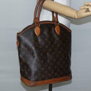LOUIS VUITTON Monogram Lockit Vertical Hand Bag M40103 LV Auth 144056-22