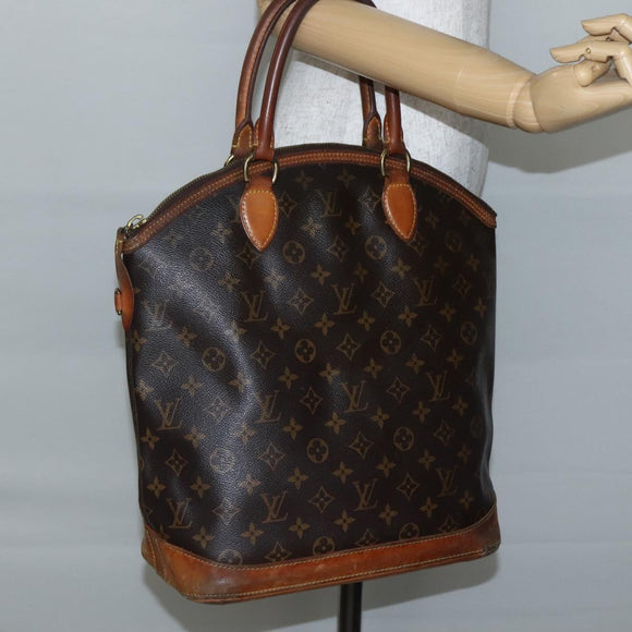 LOUIS VUITTON Monogram Lockit Vertical Hand Bag M40103 LV Auth 144056