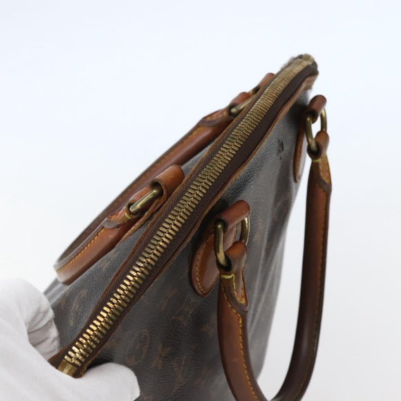 LOUIS VUITTON Monogram Lockit Vertical Hand Bag M40103 LV Auth 144056