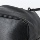 LOUIS VUITTON Epi Petit Noe Shoulder Bag Black M44102 LV Auth 144057-10