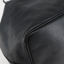 LOUIS VUITTON Epi Petit Noe Shoulder Bag Black M44102 LV Auth 144057-11