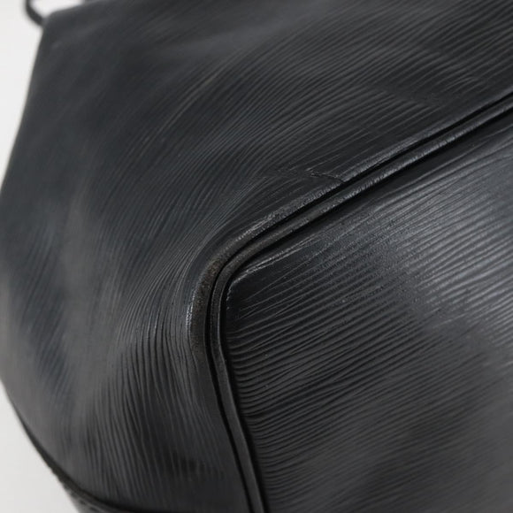 LOUIS VUITTON Epi Petit Noe Shoulder Bag Black M44102 LV Auth 144057