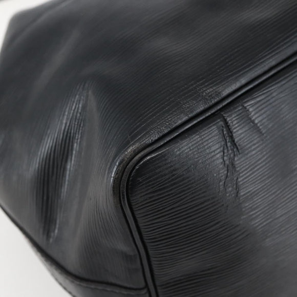 LOUIS VUITTON Epi Petit Noe Shoulder Bag Black M44102 LV Auth 144057