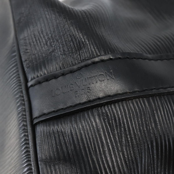 LOUIS VUITTON Epi Petit Noe Shoulder Bag Black M44102 LV Auth 144057