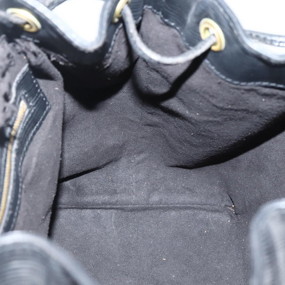 LOUIS VUITTON Epi Petit Noe Shoulder Bag Black M44102 LV Auth 144057