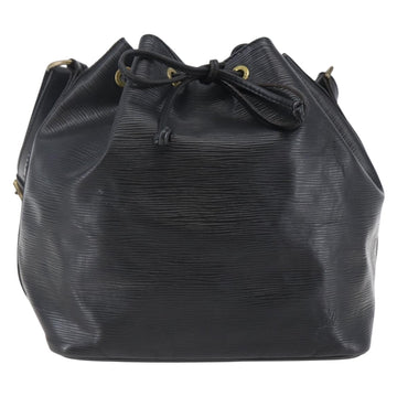 LOUIS VUITTON Epi Petit Noe Shoulder Bag Black M44102 LV Auth 144057