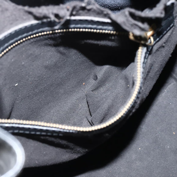 LOUIS VUITTON Epi Petit Noe Shoulder Bag Black M44102 LV Auth 144057