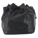 LOUIS VUITTON Epi Petit Noe Shoulder Bag Black M44102 LV Auth 144057-2