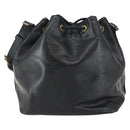 LOUIS VUITTON Epi Petit Noe Shoulder Bag Black M44102 LV Auth 144057-3