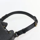 LOUIS VUITTON Epi Petit Noe Shoulder Bag Black M44102 LV Auth 144057-8