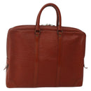 LOUIS VUITTON Epi Porte Documents Voyage Business Bag Brown M54478 Auth 144060-1