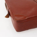 LOUIS VUITTON Epi Porte Documents Voyage Business Bag Brown M54478 Auth 144060-17
