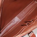 LOUIS VUITTON Epi Porte Documents Voyage Business Bag Brown M54478 Auth 144060-10