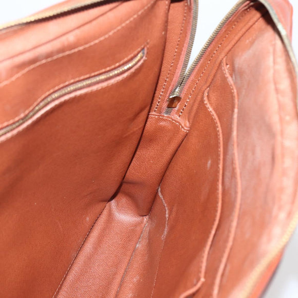 LOUIS VUITTON Epi Porte Documents Voyage Business Bag Brown M54478 Auth 144060