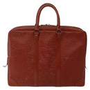 LOUIS VUITTON Epi Porte Documents Voyage Business Bag Brown M54478 Auth 144060-2