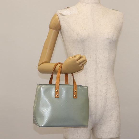 LOUIS VUITTON Monogram Vernis Reade PM Hand Bag Lavande M91220 LV Auth 144061