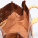 LOUIS VUITTON Monogram Vernis Reade PM Hand Bag Bronze M91146 LV Auth 144062-20