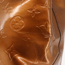 LOUIS VUITTON Monogram Vernis Reade PM Hand Bag Bronze M91146 LV Auth 144062-6