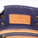 LOUIS VUITTON Monogram Vernis Reade PM Hand Bag Indigo M91335 LV Auth 144063-17