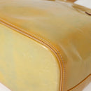 LOUIS VUITTON Monogram Vernis Houston Hand Bag Gris M91053 LV Auth 144065-15