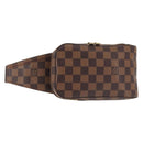 LOUIS VUITTON Damier Ebene Geronimos Shoulder Bag N51994 LV Auth 144068-1