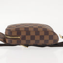 LOUIS VUITTON Damier Ebene Geronimos Shoulder Bag N51994 LV Auth 144068-5