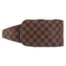 LOUIS VUITTON Damier Ebene Geronimos Shoulder Bag N51994 LV Auth 144068-13