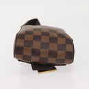 LOUIS VUITTON Damier Ebene Geronimos Shoulder Bag N51994 LV Auth 144068-3
