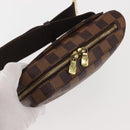 LOUIS VUITTON Damier Ebene Geronimos Shoulder Bag N51994 LV Auth 144068-6