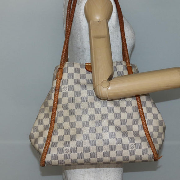 LOUIS VUITTON Damier Azur Propriano Tote Bag N44027 LV Auth 144070
