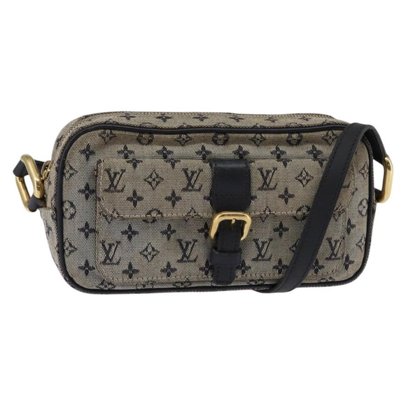 LOUIS VUITTON Monogram Mini Juliet MM Shoulder Bag Blue M92004 LV Auth 144071