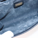 GUCCI Micro GG Supreme Shoulder Bag PVC Navy Gold 004 89 1041 Auth 144072-11