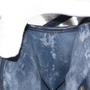 GUCCI Micro GG Supreme Shoulder Bag PVC Navy Gold 004 89 1041 Auth 144072-20