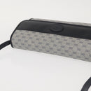 GUCCI Micro GG Supreme Shoulder Bag PVC Navy Gold 004 89 1041 Auth 144072-6