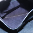 GUCCI GG Supreme Horsebit Shoulder Bag PVC Navy Gold 23 01 3373 Auth 144078-12