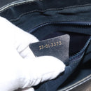 GUCCI GG Supreme Horsebit Shoulder Bag PVC Navy Gold 23 01 3373 Auth 144078-20