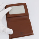 LOUIS VUITTON Monogram Porte 2 Cult Vertical Pass Case 2Set M60533 Auth 144086-8