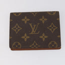LOUIS VUITTON Monogram Porte 2 Cult Vertical Pass Case 2Set M60533 Auth 144086-9