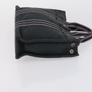 HERMES Fourre Tout PM Hand Bag Canvas 3 Set Gray Red Auth 144094-4