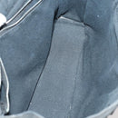 HERMES Fourre Tout PM Hand Bag Canvas 3 Set Gray Red Auth 144094-8