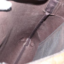 GUCCI GG Crystal Abbey Bag Coated Canvas Outlet Beige Gold 268642 Auth 144095-17