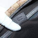 GUCCI GG Crystal Abbey Bag Coated Canvas Outlet Beige Gold 268642 Auth 144095-20