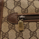 GUCCI GG Supreme Shoulder Bag PVC Beige Silver 001 46 5532 Auth 144096-17