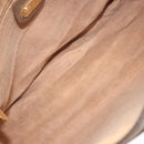 GUCCI GG Supreme Shoulder Bag PVC Beige Silver 001 46 5532 Auth 144096-11