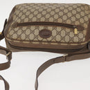 GUCCI GG Supreme Shoulder Bag PVC Beige Silver 001 46 5532 Auth 144096-6