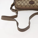GUCCI GG Supreme Shoulder Bag PVC Beige Silver 001 46 5532 Auth 144096-7