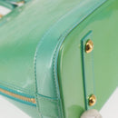 LOUIS VUITTON Monogram Vernis Alma PM Bag Tyu Luco Words M91694 LV Auth 144106-10