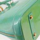 LOUIS VUITTON Monogram Vernis Alma PM Bag Tyu Luco Words M91694 LV Auth 144106-12